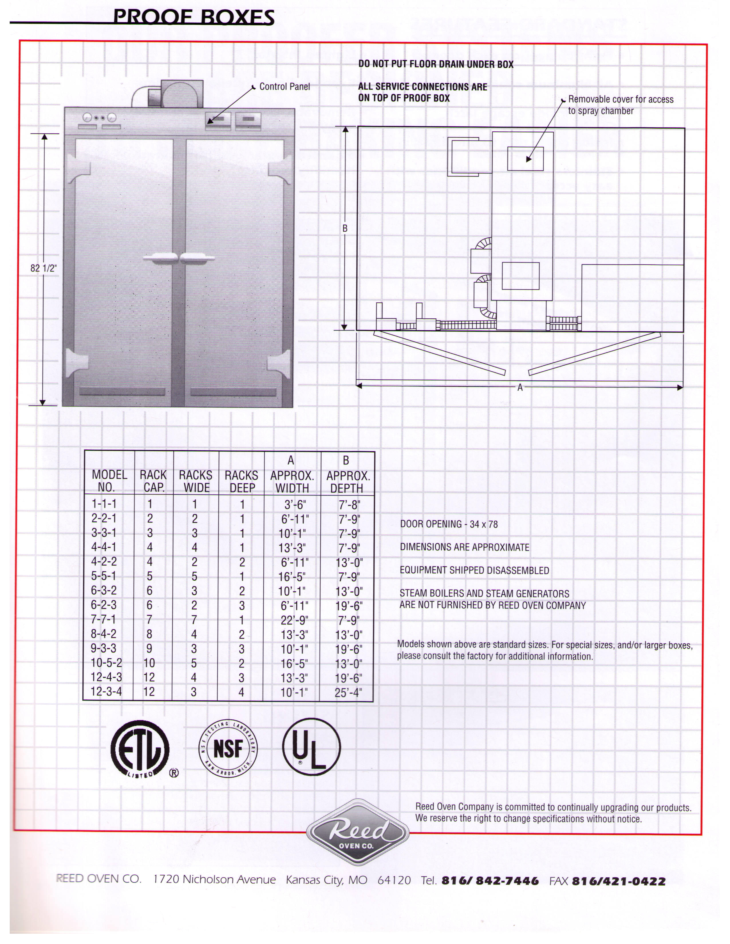 Reed Oven Co. Quality Ovens and Baking Equipment 8165501595